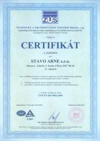 Certifikát ISO