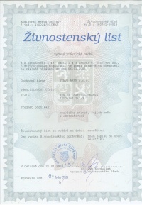 Živnostenský list